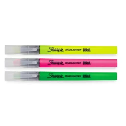 Sharpie® Clear View® Highlighter Stick, Chisel Point, Assorted Colors, Pack Of 3
