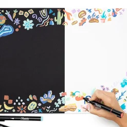 Sharpie Creative Marker, Water-Based Acrylic Marker, Bullet Tip 10ct Holiday Set