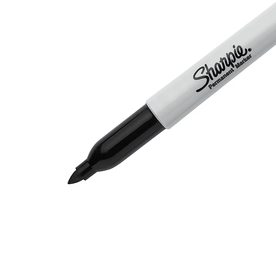 Sharpie® Extreme Permanent Markers, Fine Point, Black, Pack Of 4