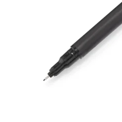 Sharpie® Fine-Point Pens, Fine Point, 0.4 mm, Black Barrels, Assorted Ink Colors, Pack Of 4