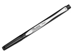 Sharpie® Fine-Point Pens, Fine Point, Black Barrels, Black Ink, Pack Of 12