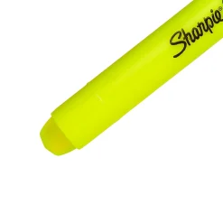 Sharpie® Gel Highlighters, Bullet Tip, Fluorescent Yellow, 3 Count