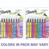 Sharpie Highlighter, Clear View Highlighter with See-Through Chisel Tip, Stick Highlighter, Assorted, 8 Count