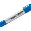 Sharpie® King-Size™ Permanent Markers, Blue, 12/Pack