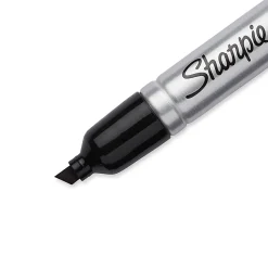 Sharpie® King-Size™ Permanent Markers, Black, Pack Of 12