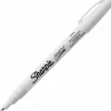 Sharpie® Oil-Based Paint Marker, Extra-Fine Point, White Barrel, White Ink