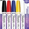 Sharpie® Paint Markers, Medium Point, Assorted Colors, Pack Of 5 Markers
