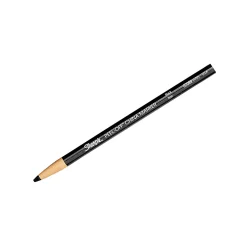 Sharpie® Peel-Off™ China Markers, Black, Box Of 12