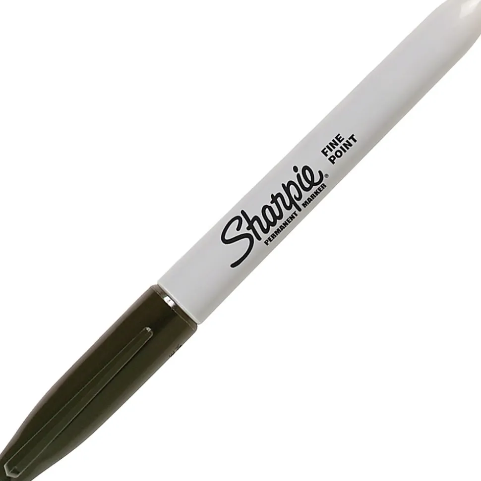 Sharpie® Permanent Fine-Point Marker, Black, 30051