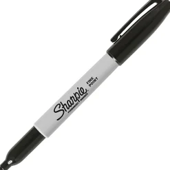 Sharpie® Permanent Fine-Point Marker, Black, 30051