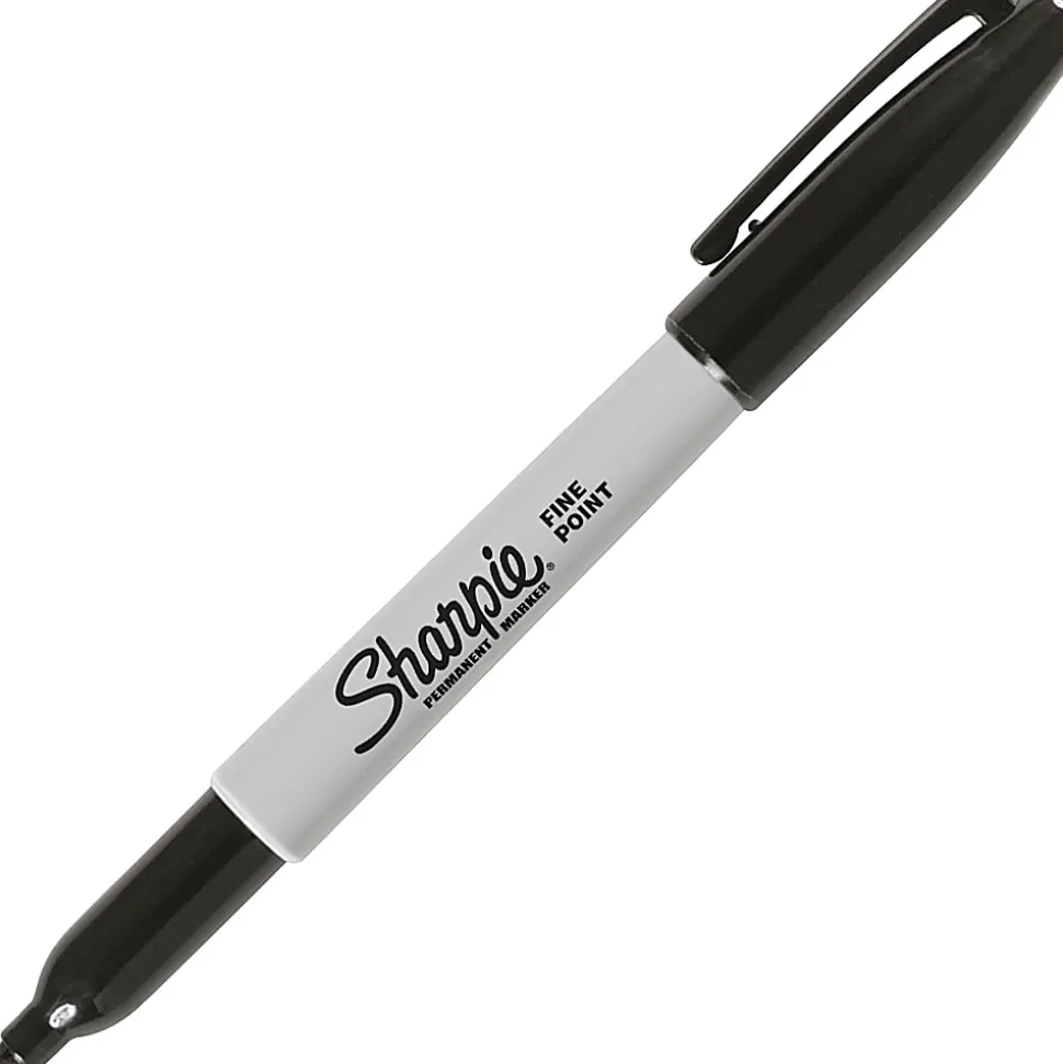 Sharpie® Permanent Fine-Point Marker, Black, 30051