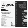 Sharpie® Permanent Fine-Point Markers, Gray Barrel, Black Ink, Pack Of 12 Markers