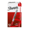 Sharpie® Permanent Fine-Point Markers, Red, Pack Of 12 Markers