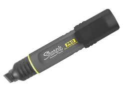 Sharpie® PRO Permanent Marker, Chisel Tip, Extra Large, Black/Gray Barrel, Black Ink
