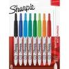 Sharpie® Retractable Permanent Markers, Ultra-Fine Point, Assorted, Pack Of 8