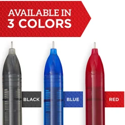 Sharpie® Rollerball Pens, Needle Point, 0.5 mm, Black Ink, Pack Of 12