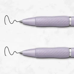 Sharpie® S-Gel, Gel Pens, Medium Point (0.7mm), Violet Barrel, Black Ink, 4 Count