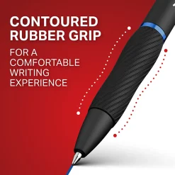 Sharpie® S Gel Pens, Bold Point, 1.0 mm, Black/Blue Barrel, Blue Ink, Pack Of 36 Pens