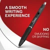 Sharpie S Gel Pens, Bold Point, 1.0 mm, Black Barrel, Black Ink, Pack Of 36 Pens