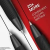 Sharpie® S Gel Pens, Fine Point, 0.5 mm, Black/Red Barrel, Red Ink, Pack Of 12 Pens