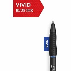 Sharpie S-Gel Pens, Gel Pens, Medium Point (0.7mm), Blue Ink Gel Pen, 36 Count Canister