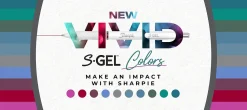 Sharpie S-Gel Retractable Gel Pens, Medium Point, 0.7mm White Barrels, Assorted Jewel Inks, Pack Of 4 Pens