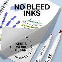 Sharpie® S-Note Duo Dual-Tipped Creative Markers, Bullet/Chisel Point, Assorted Colors, Pack Of 8 Markers