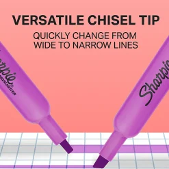 Sharpie® Tank Highlighters, Chisel Tip, Assorted Color Highlighters, Value Pack, 36 Count