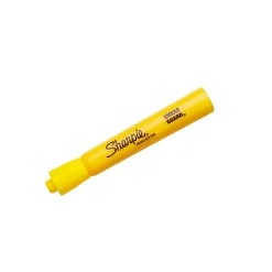 Sharpie® Tank Style Highlighters, Chisel Tip, Yellow, Box of 12