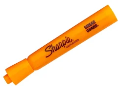 Sharpie® Tank Style Highlighters, Chisel Tip, Fluorescent Orange, Box of 12