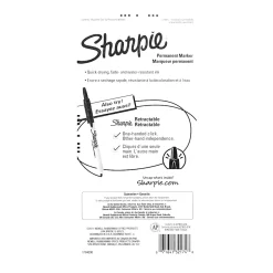 Sharpie® Twin-Tip Permanent Markers, Assorted Basic Colors, Pack Of 4