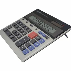 Sharp QS-2130 12-Digit Dual-Power Desktop Calculator