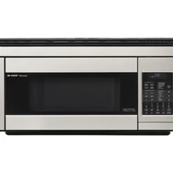 Sharp® R1874T 1.1 Cu Ft Over-The-Range Microwave, Stainless Steel