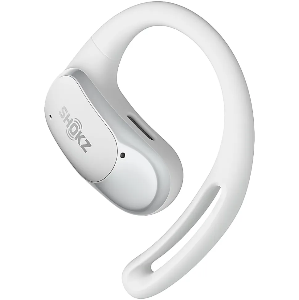 Shokz® OpenFit Air™ True Wireless Bluetooth® Open-Ear Earbuds With Charging Case, White