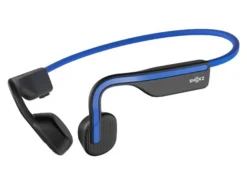 Shokz OpenMove Behind The Ear Headphones With Mic And Bluetooth, Blue