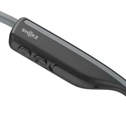 Shokz OpenMove Bone Conduction Open Ear Headphones, Gray