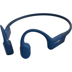 Shokz® OpenRun Bone-Conduction Open-Ear Sport Headphones With Microphones, Blue
