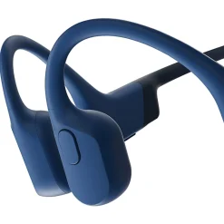 Shokz® OpenRun Bone-Conduction Open-Ear Sport Headphones With Microphones, Blue
