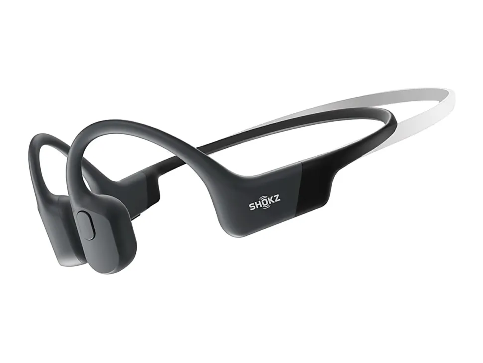Shokz® OpenRun Mini Bone-Conduction Open-Ear Sport Headphones With Microphones, Black