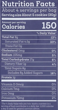 Siete Family Foods Grain-Free Mexican Cookies, Wedding, 4.5 Oz, Total Qty 10