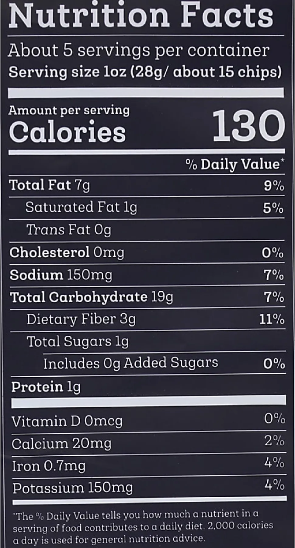 Siete Tortilla Chips, Sea Salt, 5 Oz, Total Qty 12