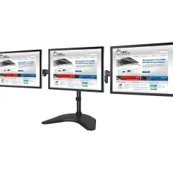 SIIG Articulated Freestanding Triple Monitor Desk Stand - 13