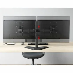 SIIG Articulated Freestanding Dual Monitor Desk Stand - 13