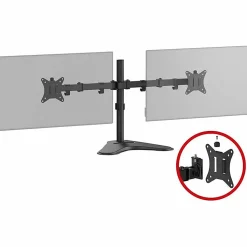 SIIG Articulated Freestanding Dual Monitor Desk Stand - 13
