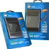 SIIG Displayport 1.2 to 3-Port HDMI MST Splitter - 3840 × 2160 - DisplayPort - 3 x HDMI Out - USB - Aluminum