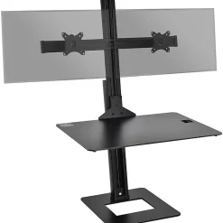 SIIG Dual Display Adjustable Computer Keyboard Stand, CEMT2H12S1