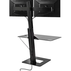 SIIG Dual Display Adjustable Computer Keyboard Stand, CEMT2H12S1