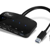 SIIG Mini-DP Video Dock with USB 3.0 LAN Hub - Black -  - JUH30412S1