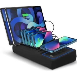 SIIG 10-Port USB-A/C & Wireless Charging Station - 150W