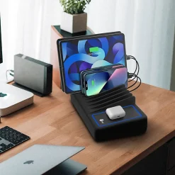 SIIG 10-Port USB-A/C & Wireless Charging Station - 150W